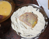 Foto del paso 3 de la receta: Chuletas de cerdo rellenas de gorgonzola con papas fritas