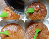 A picture of step 5 of Besan Rava Burfi. (Diwali Special).