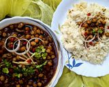 A picture of step 14 of Amritsari chole.