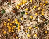 A picture of step 8 of Oriental Rice.