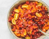 A picture of step 2 of Tomato Bruschetta.