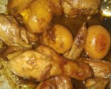 Foto langkah ke 6 dari resep 10. Ayam dan Telur Masak Kecap ala Mama.