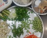 इन्स्टंट व्हेज पुलाव (instant veg pulav recipe in marathi) रेसिपी स्टेप 1 फोटो 