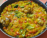 Foto del paso 11 de la receta: Arroz con verduras y pollo
