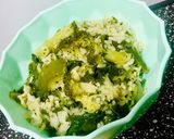 Foto del paso 8 de la receta: 🌾🍚ARROZ🍚 🌾 🍵VERDE🍵🥦🥬🫑🧄🧅🍵