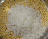 A picture of step 1 of Moong Dal Khichdi.