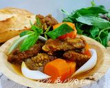 Hình bước làm 3 của món Bò kho bánh mì