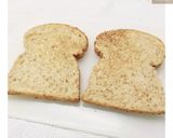 รูปขั้นตอนการทำที่ 2 ของ 🐟แซนวิชโฮลวีททูน่ามายองเนส Whole Wheat Tuna Mayonnaise Sandwich