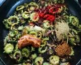 Onion Karela Subji in Gujarati style recipe step 3 photo