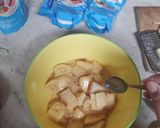 Foto langkah ke 3 dari resep Puding Pisang Roti Tawar Kukus.