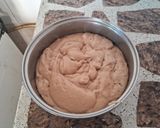 Foto del paso 5 de la receta: Torta mágica con postre de chocolate en cajita