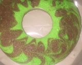 Foto langkah ke 8 dari resep 4. Bolu pandan marmer simpel.
