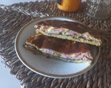 Foto del paso 4 de la receta: Tostado de jamón y queso sin harina