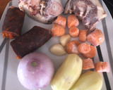 Foto del paso 1 de la receta: Lentejas estofadas con chorizo y costillas (con Ninja Foodi o Instant Pot)