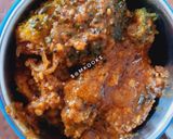 A picture of step 4 of Stuffed Karela.