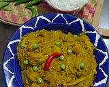 কড়াইশুঁটি ও টমেটো দিয়ে বাঁধাকপির ঘন্ট (bandhsakopi ghonto recipe in Bengali) রেসিপির ধাপ 3 ছবি
