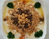 صورة لخطوة 11 من وصفة فتة حمص باللحمةطعم رووعة 👍😋