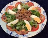 Hình bước làm 4 của món Salad càng cua