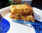 熱壓吐司(美式炒蛋與培根)的食譜步驟8照片