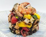 Foto del passaggio 8 della ricetta Insalata di Riso Venere Golosa con Pesce e Mango