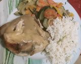 Foto del paso 7 de la receta: Pollo a la naranja con mostaza y miel
