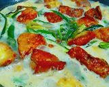 Foto langkah ke 6 dari resep Cucut Tahu Santan Cabe Ijo.