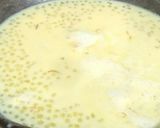 A picture of step 4 of Sago saffron kheer.