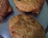 A picture of step 7 of Atukulu Vadai.