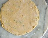 A picture of step 3 of Amarnath flour with cabbage paratha.