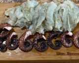 Foto del paso 1 de la receta: Taco de pulpo camarón y queso!