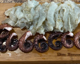 Foto del paso 1 de la receta: Taco de pulpo camarón y queso!