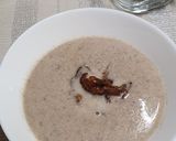 Gombakrémleves pirított gombával recept fázis 4 fotója