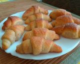 Fahéjas mini kifli recept fázis 2 fotója
