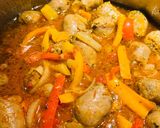 A picture of step 3 of Beefy Sausage Pasta 🍝.