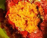 Töltött káposzta (szárma) édeskáposzta levélben recept fázis 3 fotója