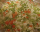 Foto del paso 1 de la receta: Arroz meloso de pollo con champiñones