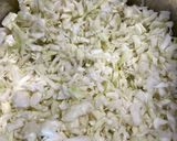 A picture of step 1 of Fermented Cabbage.