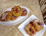 A picture of step 6 of Twisted ring doughnut.