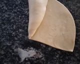 A picture of step 4 of Soft layered chapatis.