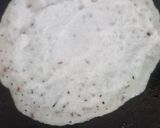 A picture of step 2 of Ghawan with Peanut Chutney.