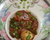 एग चिली (Egg chilli recipe in hindi) रेसिपी चरण 4 फोटो