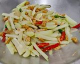 Foto langkah ke 4 dari resep Tumis Tempe Labu Siam.
