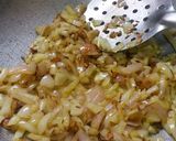 A picture of step 5 of Bharva masala tinda.