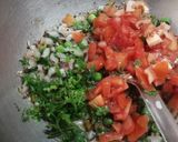 A picture of step 5 of Vegetable sooji upma (rava upma).