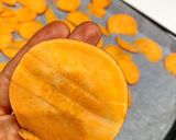 Egészséges nasi, édesburgonya chips recept fázis 1 fotója