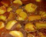 A picture of step 1 of Aaloo tinde ka salan.