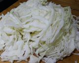 A picture of step 4 of Stir-Fried cabbage and onion with cumin.