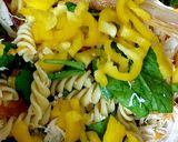 A picture of step 7 of My Bacon, Chicken Cheese & Spinach Pasta with Mayonnaise.