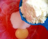 A picture of step 2 of Coconut Bread.