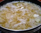 A picture of step 2 of Fried Onions.